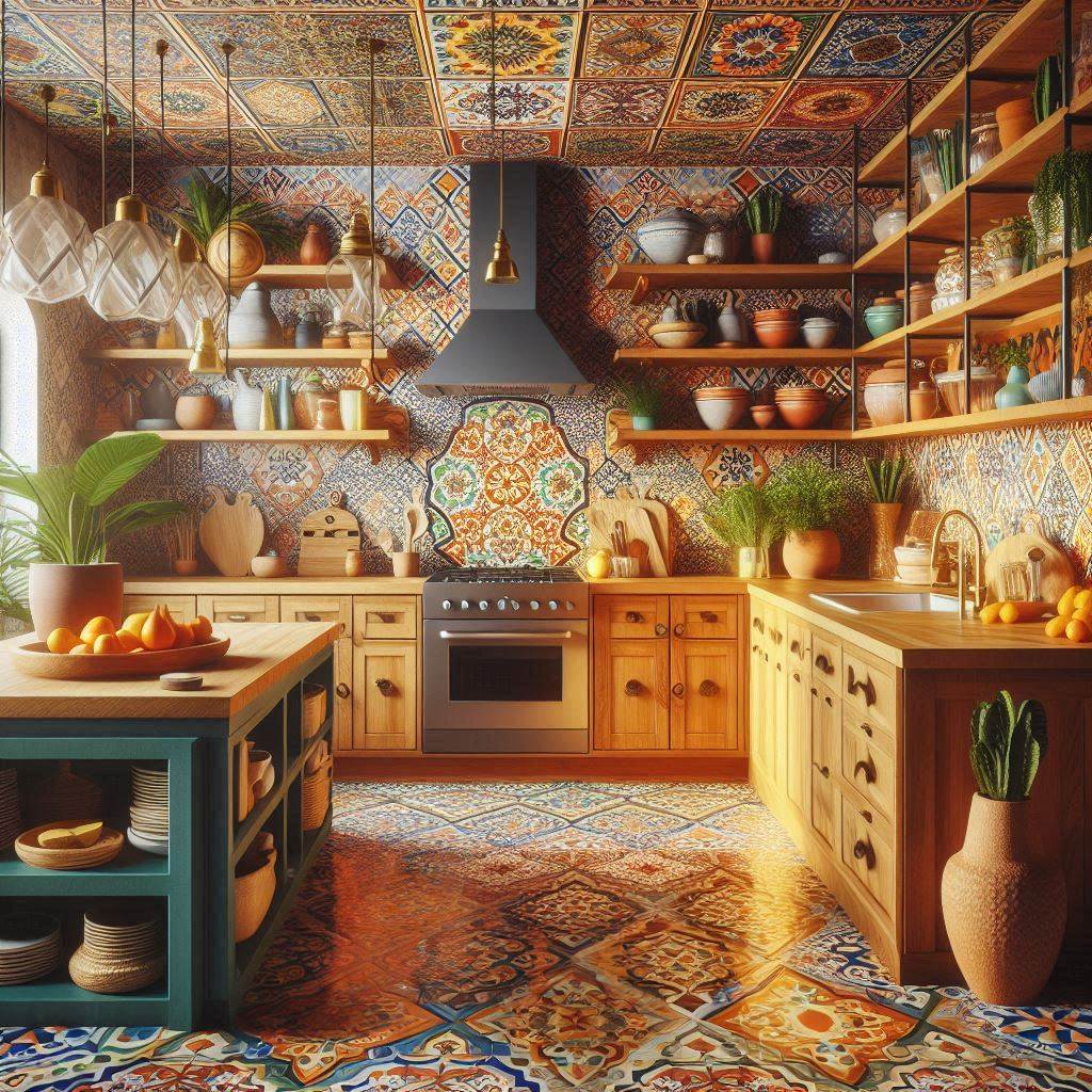 Colorful Moroccan-Inspired Tiles