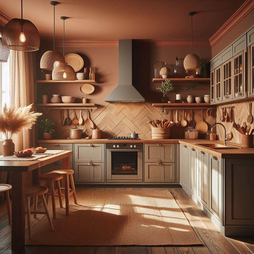 15 Earthy Kitchen Ideas 15 Warm Earth-Tone Paint Palette