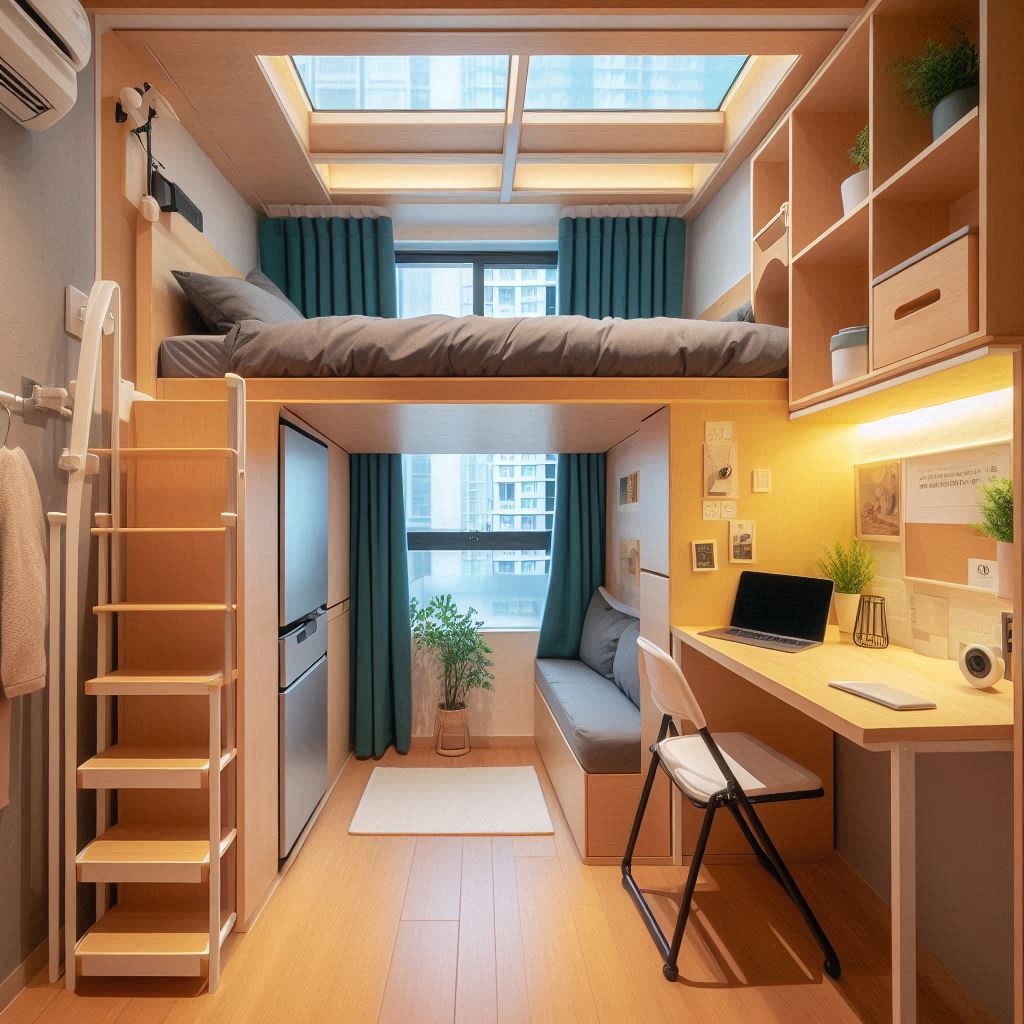 18 Brilliant Small Bedroom Layout Ideas to Maximize Every Square Foot 9 Ultra-Tiny 3x3 Layout Hack