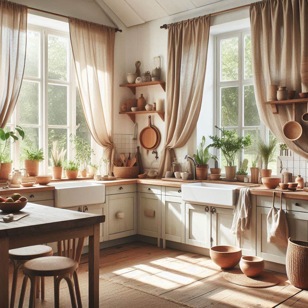 15 Earthy Kitchen Ideas 16 Natural Light and Minimalist Windows