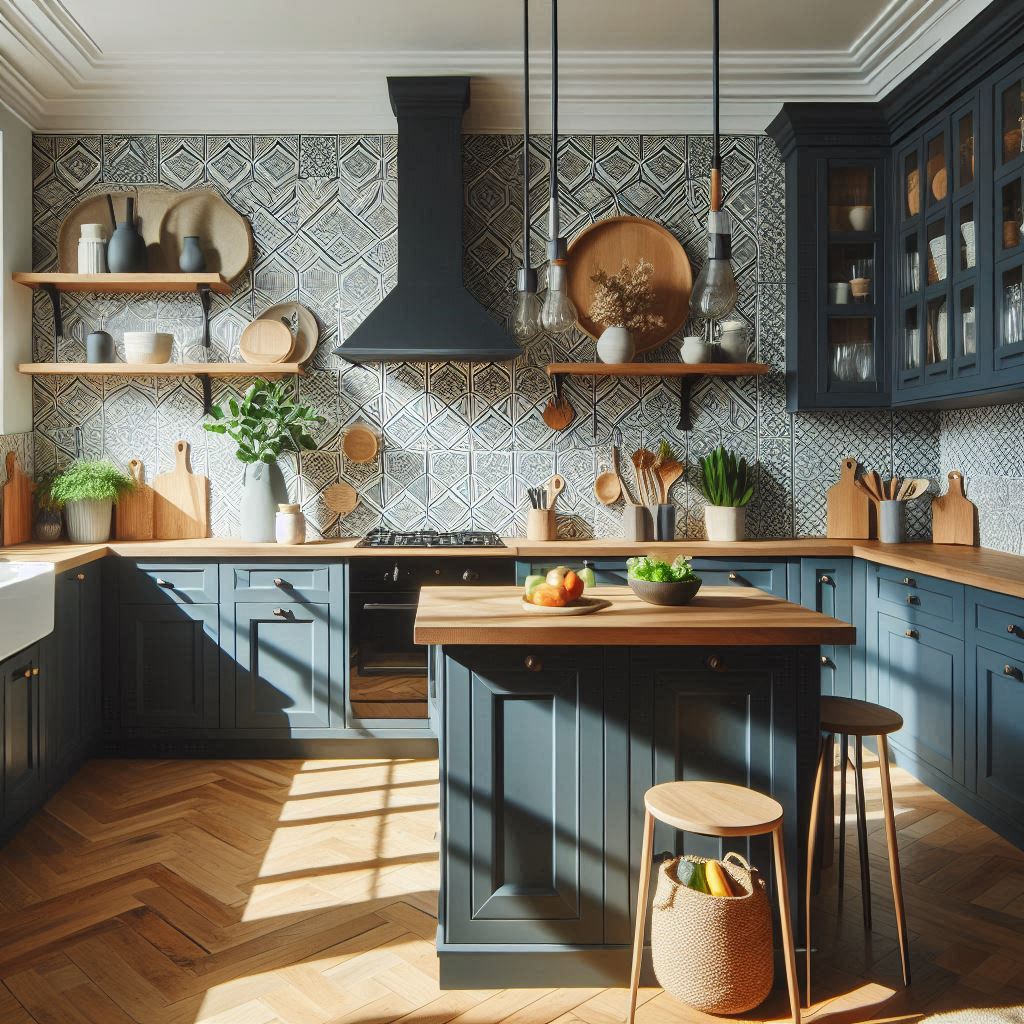 15 Stunning Blue Backsplash Kitchen Ideas for a Fresh, Modern Look 12 Kitchen Backsplash Ideas with Dark Blue Cabinets