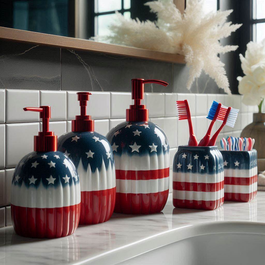 18 Creative 4th of July Bathroom Decor Ideas to Celebrate in Style