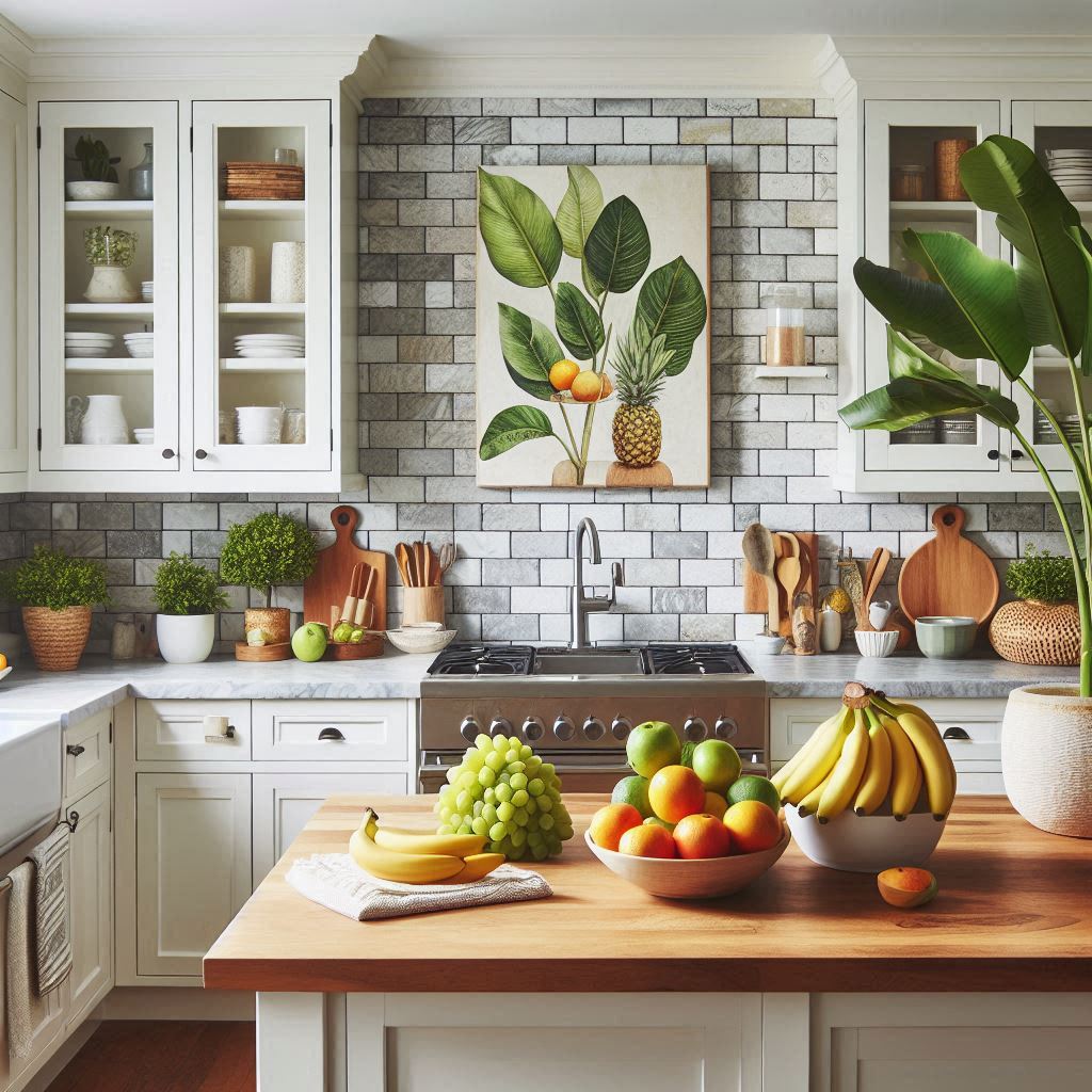 Budget-Friendly Classic with Stone Tiles