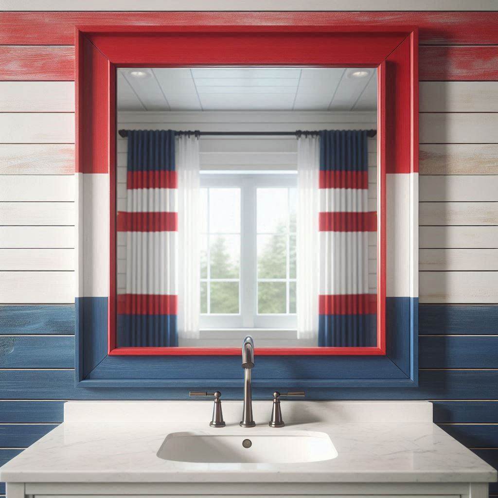 Patriotic Mirror Frames
