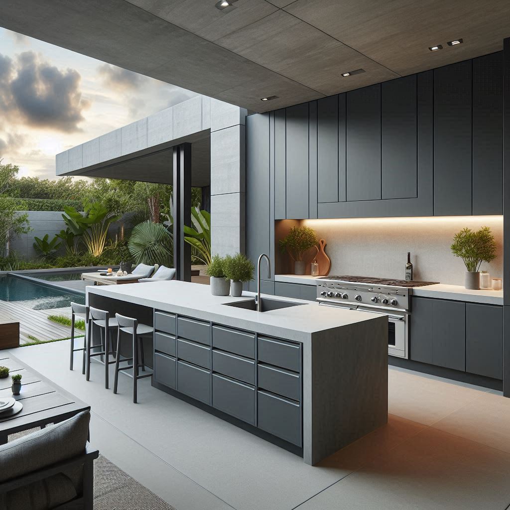 15 Stunning Modern Outdoor Kitchen Ideas 10 Outdoor Cabinets with a Twist