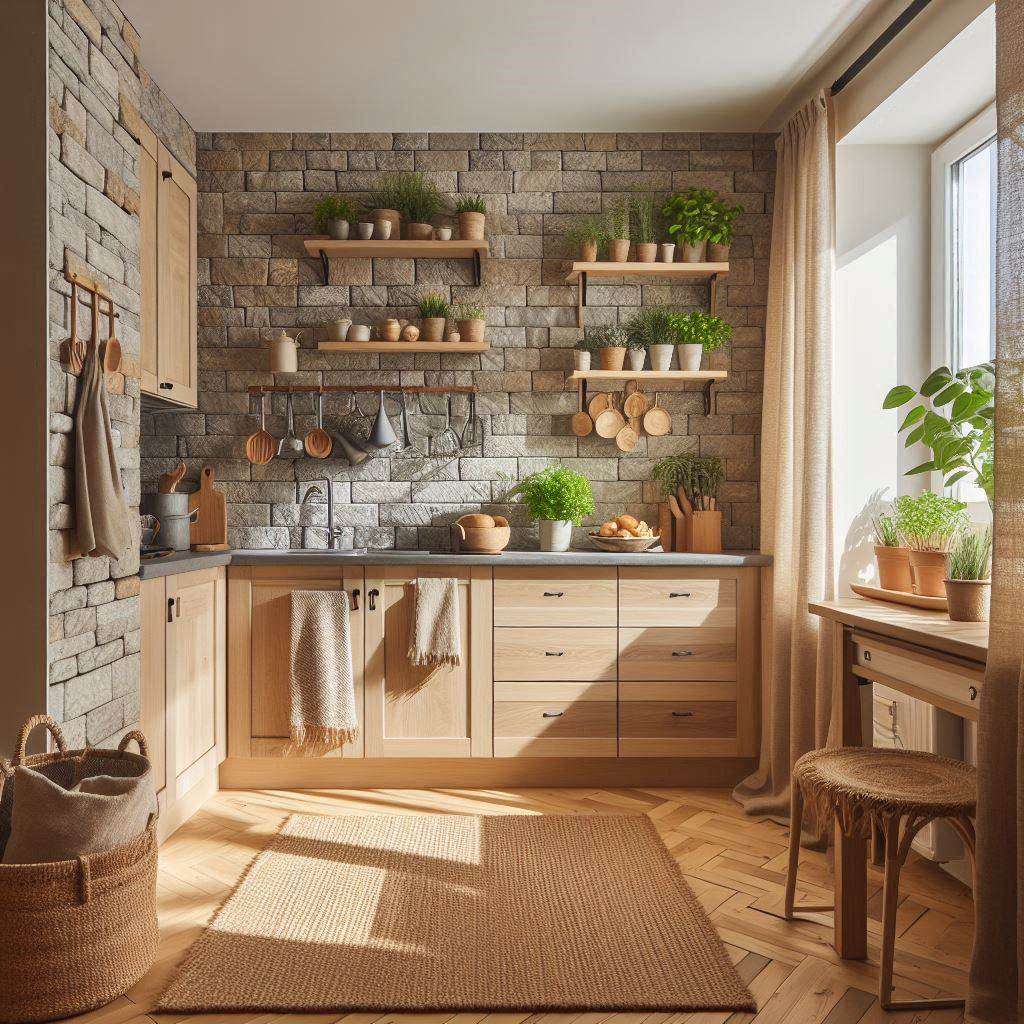 15 Earthy Kitchen Ideas 5 Apartment-Friendly Earthy Touches
