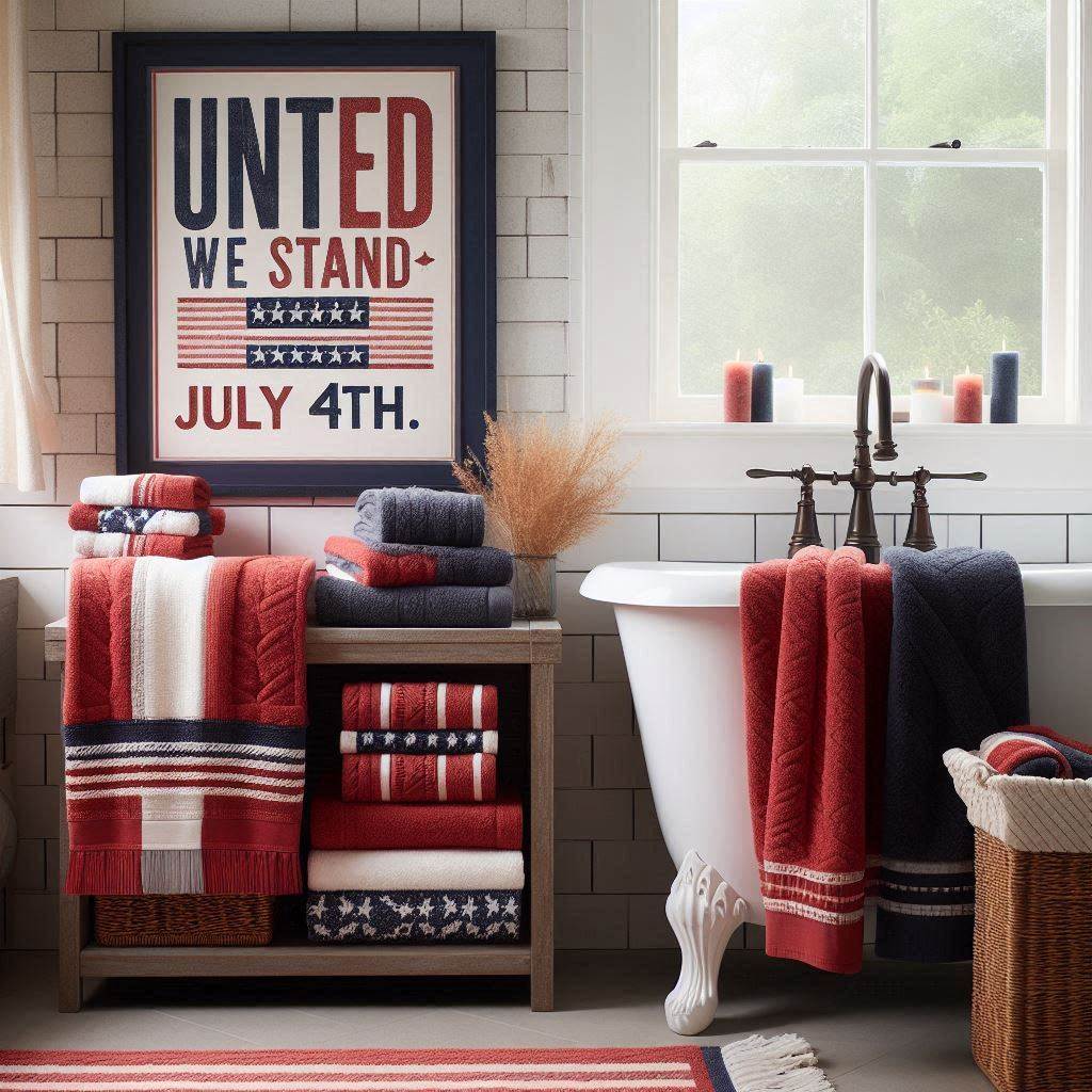 18 Creative 4th of July Bathroom Decor Ideas to Celebrate in Style
