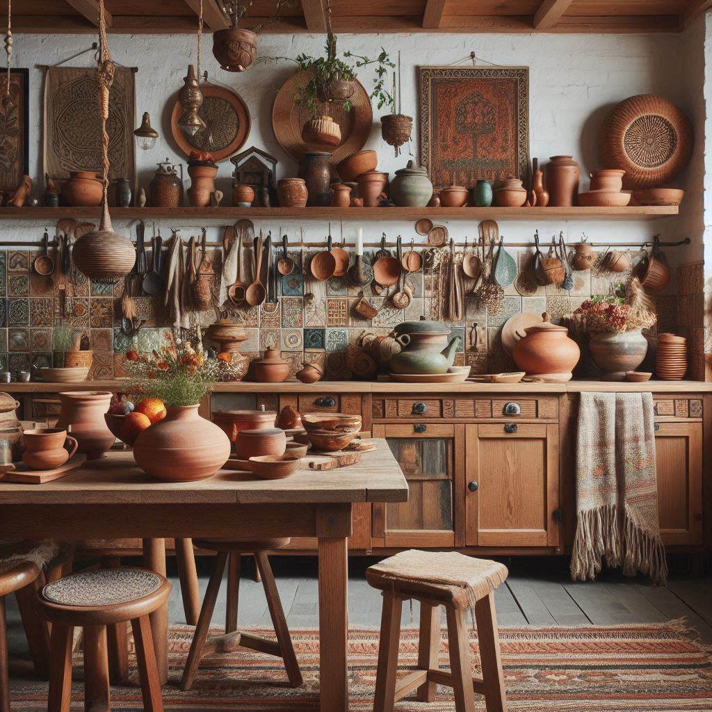 15 Earthy Kitchen Ideas 11 Eclectic Earthy Styling