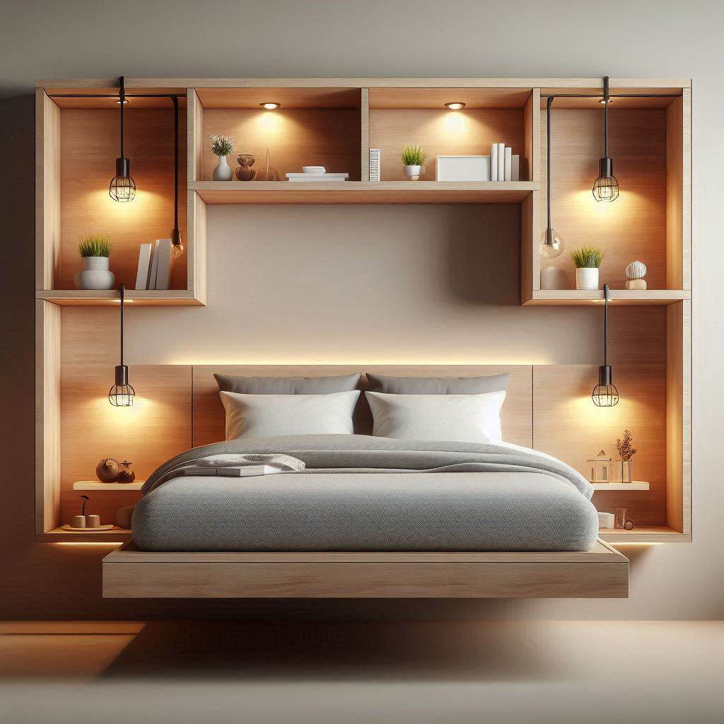 18 Brilliant Small Bedroom Layout Ideas to Maximize Every Square Foot 18 Floating Layout Design