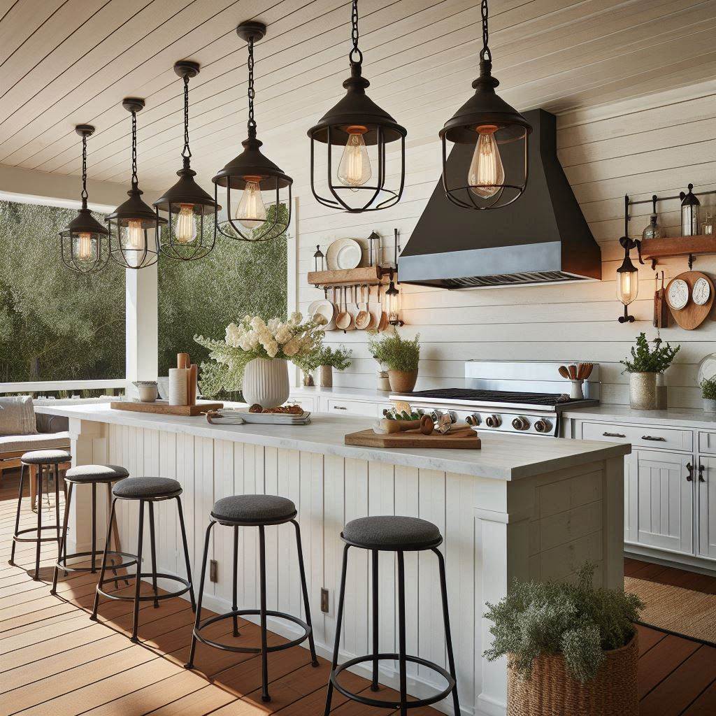 15 Stunning Modern Outdoor Kitchen Ideas 11 Modern Farmhouse Charm