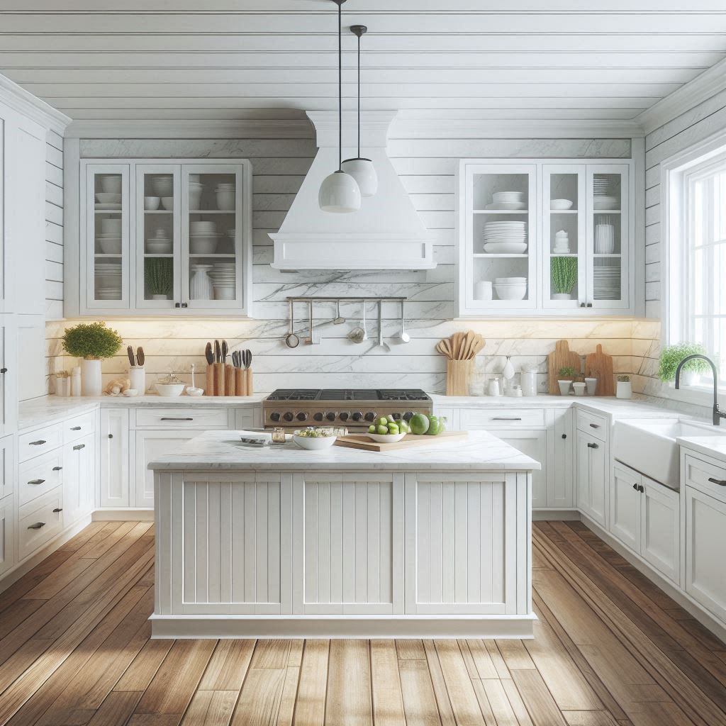 15 Stylish Shiplap Backsplash Kitchen Ideas