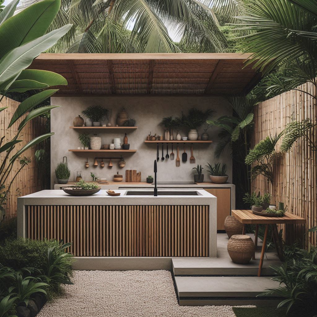 15 Stunning Modern Outdoor Kitchen Ideas 17 Zen Garden Kitchen