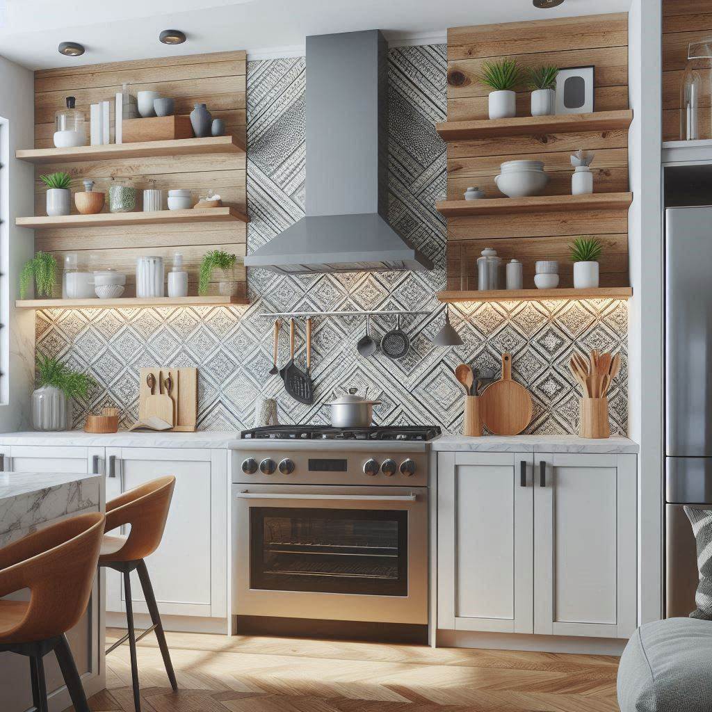 15 Stylish Shiplap Backsplash Kitchen Ideas
