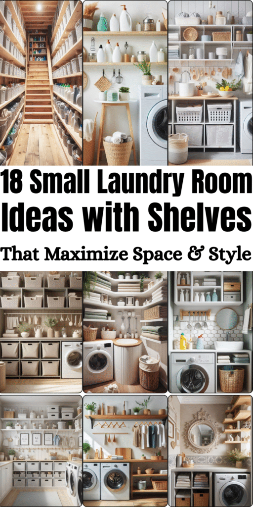 18 Genius Small Laundry Room Ideas with Shelves That Maximize Space & Style 2 18 Genius Small Laundry Room Ideas with Shelves That Maximize Space & Style