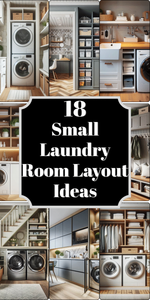 18 Small Laundry Room Layout Ideas That Make Every Inch Count
