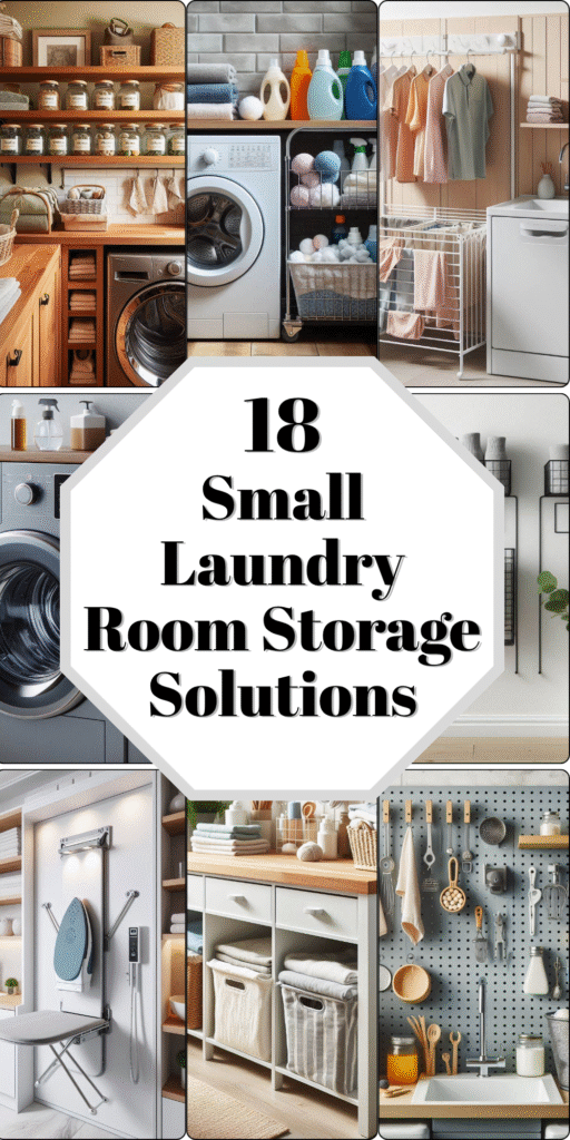 18 Small Laundry Room Storage Solutions to Maximize Space and Style 2 18 Small Laundry Room Storage Solutions to Maximize Space and Style