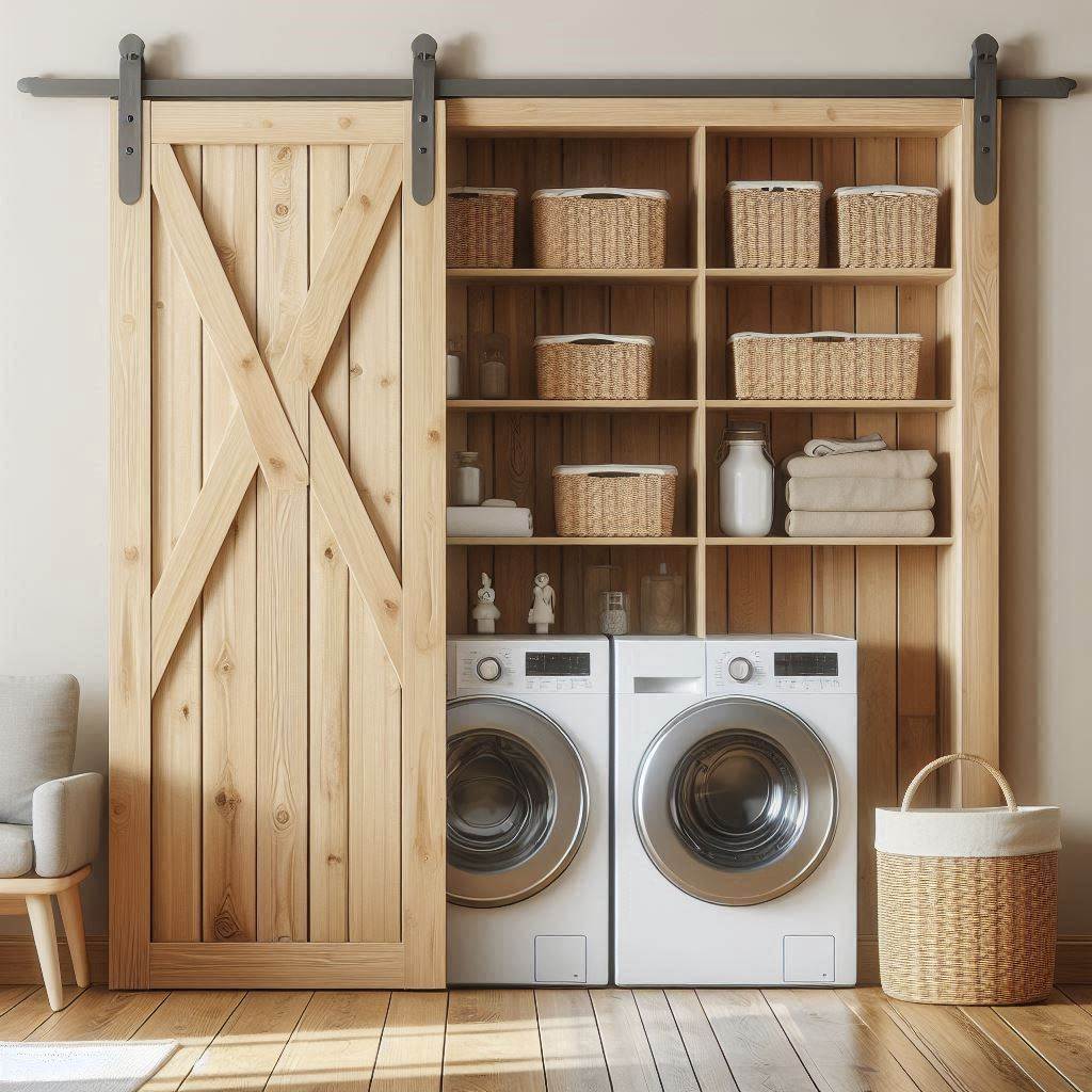 18 Genius Small Laundry Room Ideas That Maximize Every Inch! 13 Sliding Bar