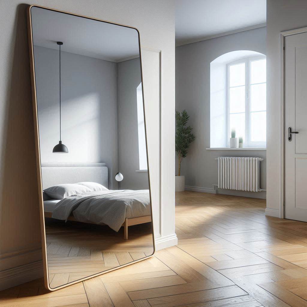 18 Modern Small Bedroom Ideas for Men 14 Mirror to Enhance Space