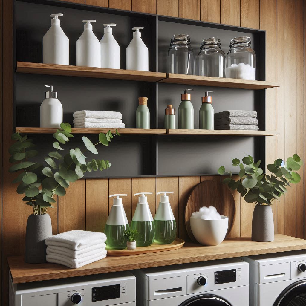 18 Genius Small Laundry Room Ideas with Shelves That Maximize Space & Style 12 Stylish Modern Shelf Décor