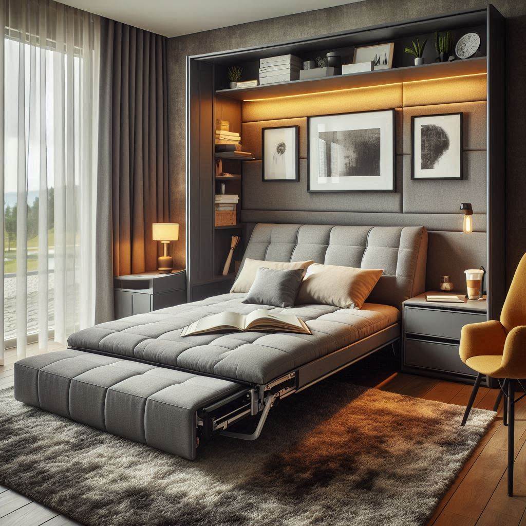18 Modern Small Bedroom Ideas for Men 8 Multipurpose Furniture for Flexibility