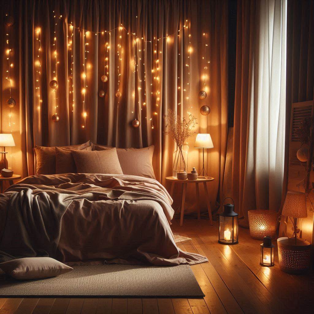 18 Cozy Bedroom Ideas for Small Spaces 13 Incorporate Soft Lighting Layers