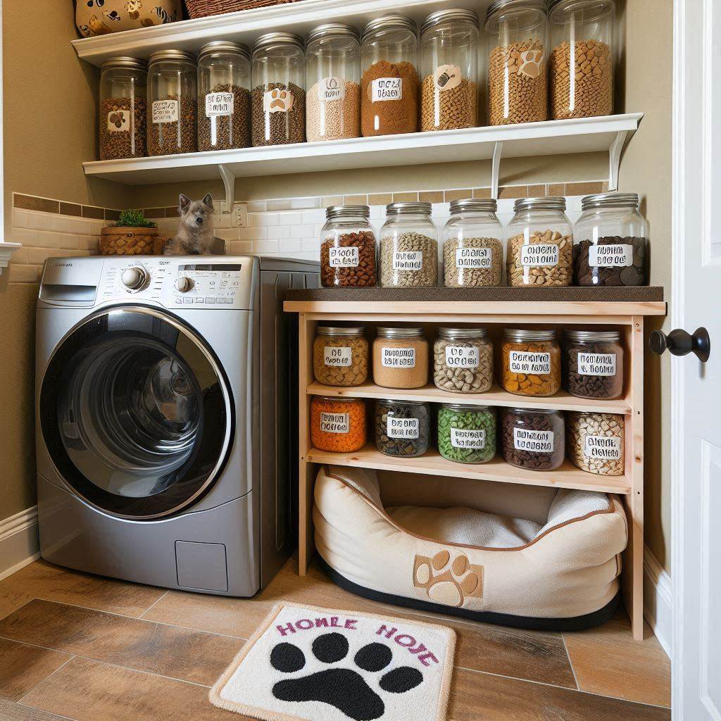 18 Small Laundry Room Makeover Ideas That Maximize Style and Function 19 Make it Pet-Friendly