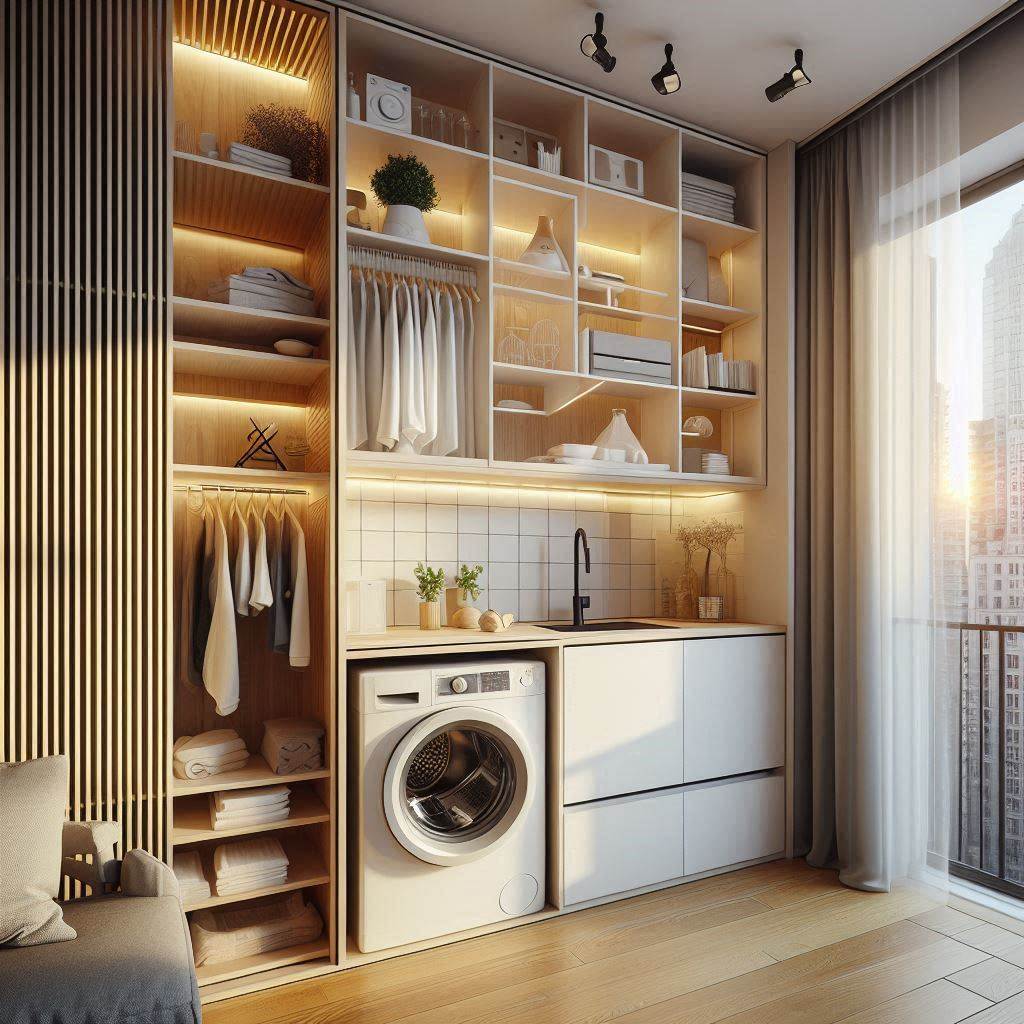 Compact Built-In for Studio Apartments