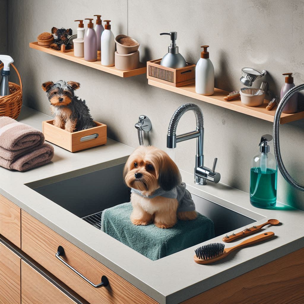 18 Small Laundry Room Ideas with Sink That Make Every Inch Count 15 Small Sink with Pet
