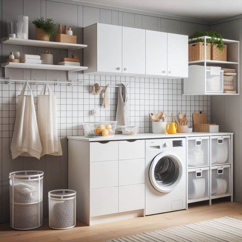 18 Small Laundry Room Ideas with Cabinets to Maximize Space and Style 14 Budget-Friend