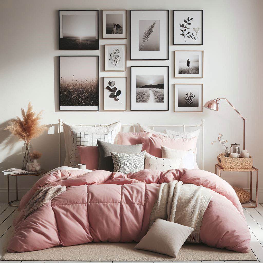 18 Cozy Bedroom Ideas for Small Spaces 14 Add Personality with Wall Art or Photo Grids
