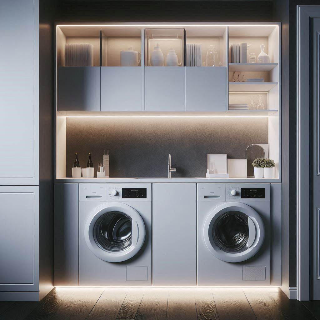 18 Small Laundry Room Storage Solutions to Maximize Space and Style 13 Compact Wall Cabinets