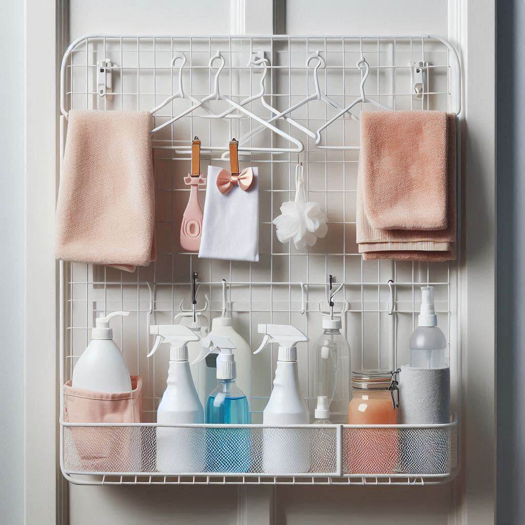 18 Small Laundry Room Organization Ideas to Maximize Your Space 9 Use the Back of the Door