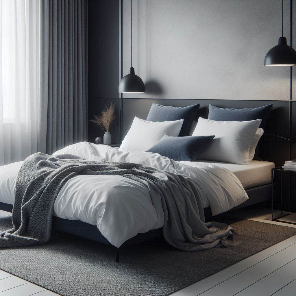 18 Modern Small Bedroom Ideas for Men 9 Minimalist Bedding for Clean Aesthe