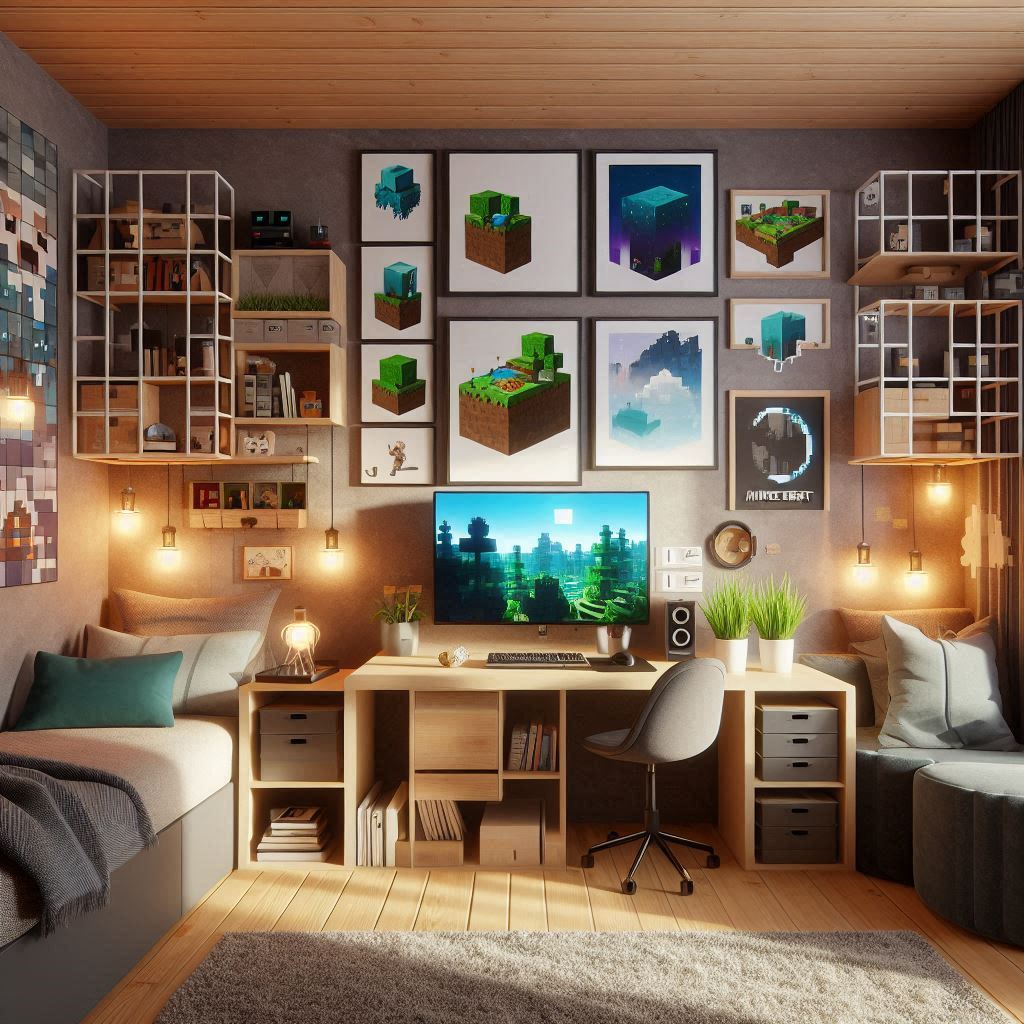18 Epic Minecraft Bedroom Ideas for Boys That Every Young Gamer Will Love 20 Changing Theme Zones with Age