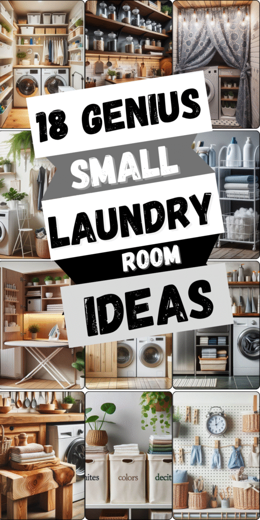 18 Genius Small Laundry Room Ideas That Maximize Every Inch! 2 18 Genius Small Laundry Room Ideas That Maximize Every Inch!