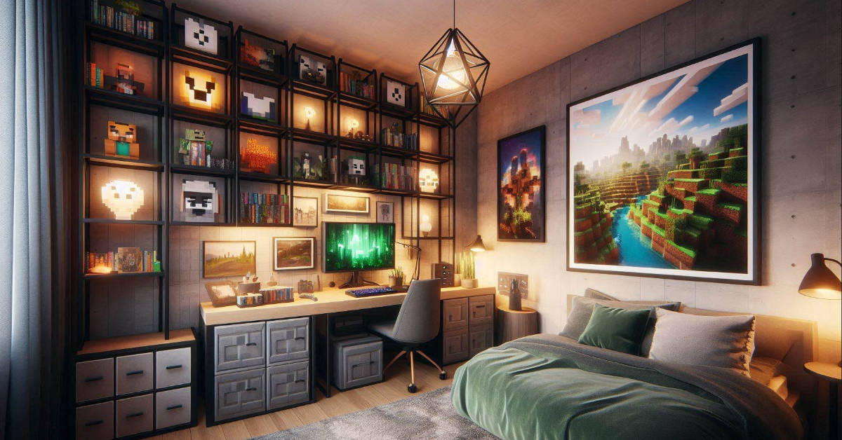 18 Epic Minecraft Bedroom Ideas for Boys That Every Young Gamer Will Love