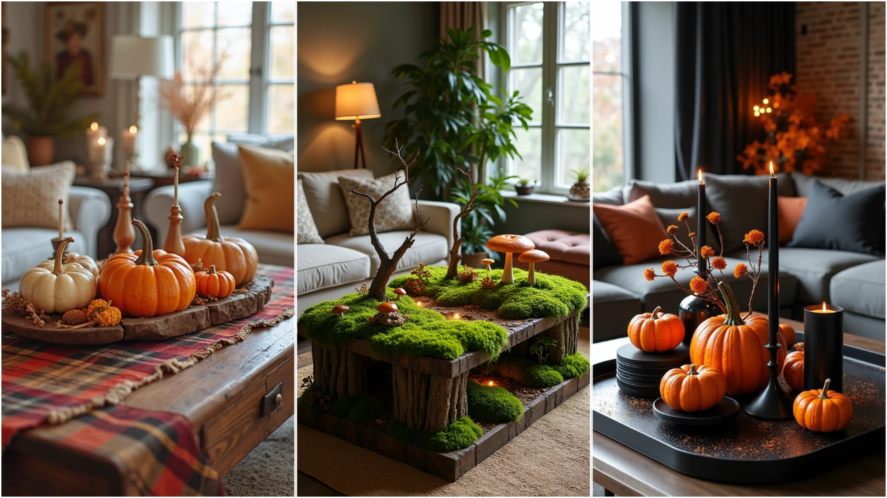 16 Halloween Living Room Coffee Table Ideas That Feel Like Home