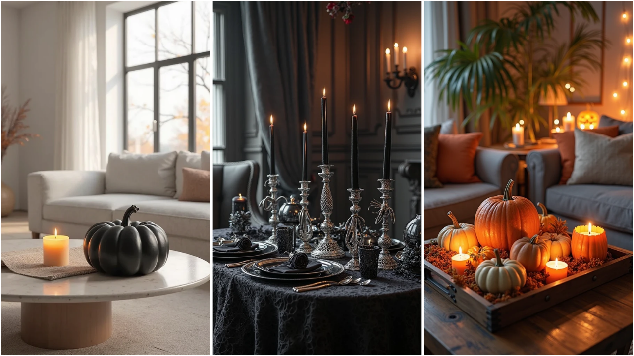 16 Halloween Living Room Table Decoration Ideas for a Festive Touch