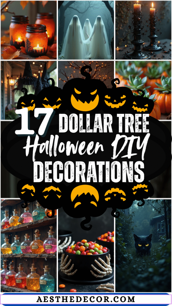 17 Dollar Tree Halloween DIY Ideas That Actually Look Amazing 2 17 Dollar Tree Halloween DIY Ideas That Actually Look Amazing