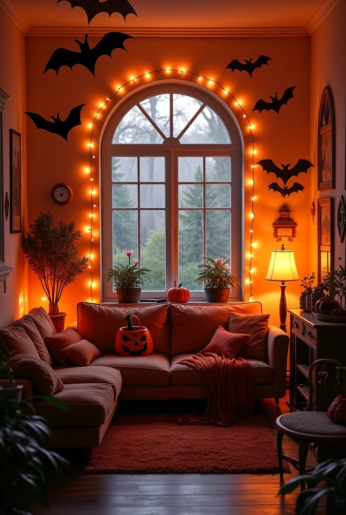 19 Kid-Friendly Halloween Living Room Decor Ideas for a Fun, Cozy Vibe 12 19 Kid-Friendly Halloween Living Room Decor Ideas for a Fun, Cozy Vibe
