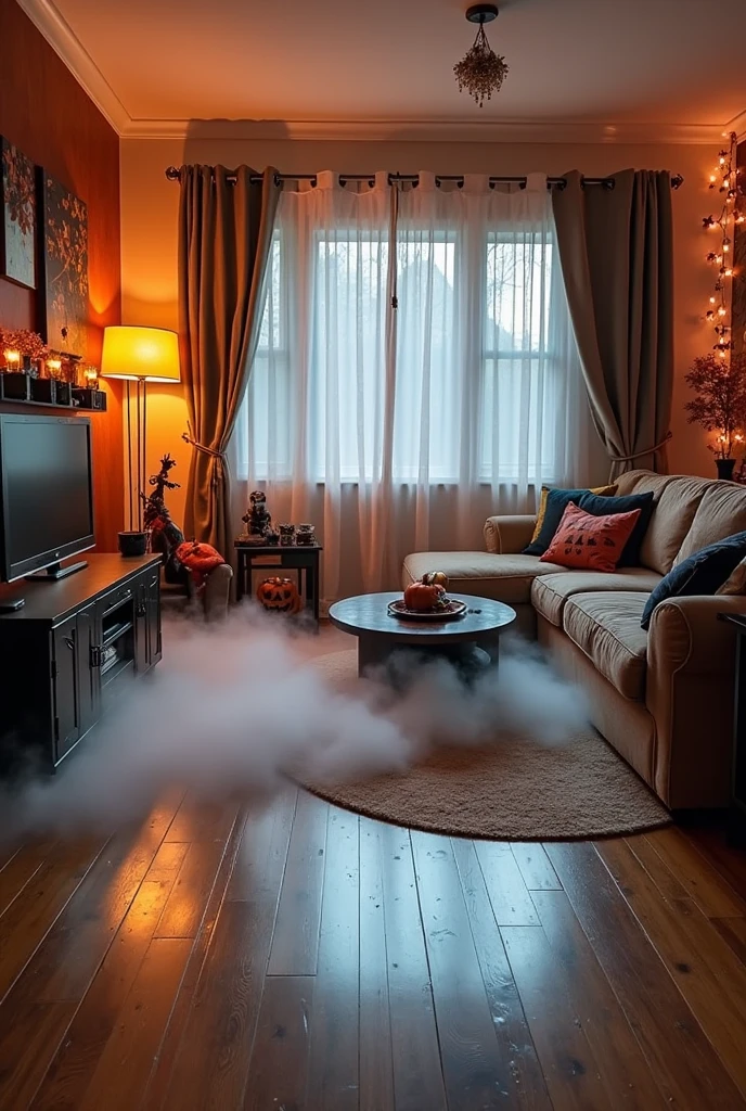 17 Inside Halloween Decor Living Room DIY Ideas for This Season 16 17 Inside Halloween Decor Living Room DIY Ideas for This Season