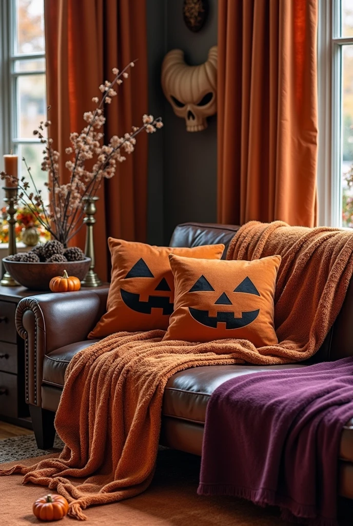 19 Kid-Friendly Halloween Living Room Decor Ideas for a Fun, Cozy Vibe 13 19 Kid-Friendly Halloween Living Room Decor Ideas for a Fun, Cozy Vibe