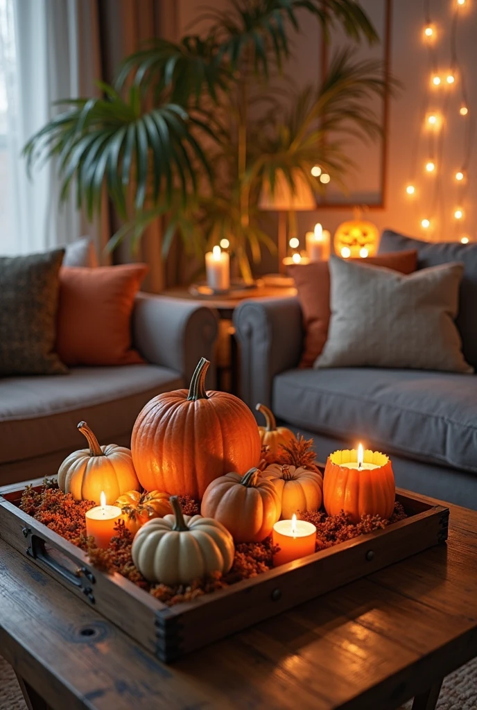 16 Halloween Living Room Table Decoration Ideas for a Festive Touch 14 16 Halloween Living Room Table Decoration Ideas for a Festive Touch