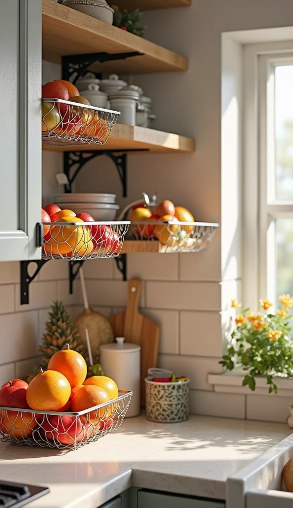 25 Small Kitchen Storage Tips for Tight Spaces 21 25 Small Kitchen Storage Tips for Tight Spaces