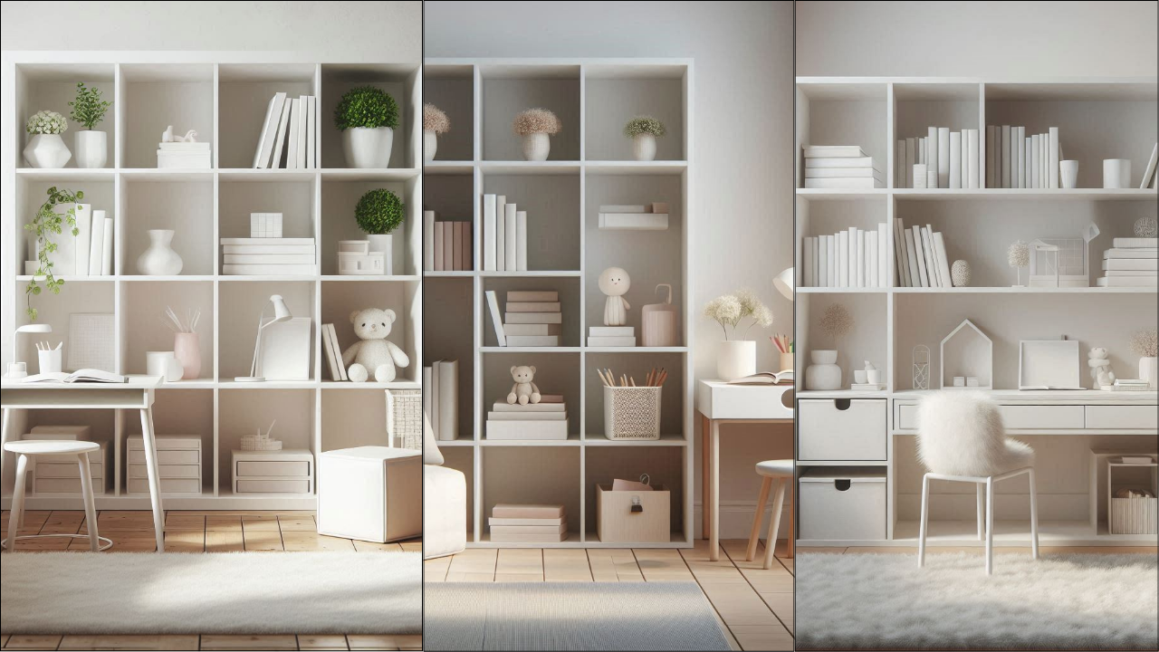 Homework Station Living Room