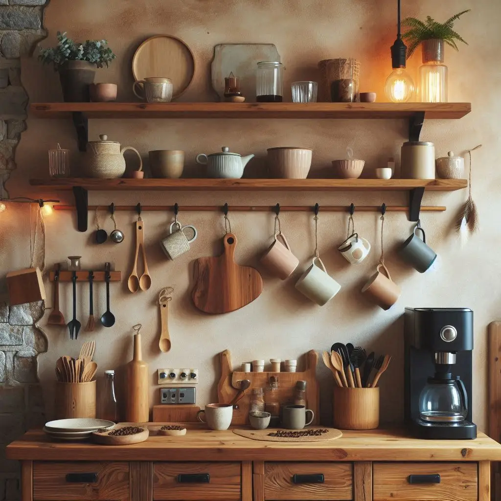 18 Small Kitchen Coffee Bar Ideas to Maximize Style and Space 4 18 Small Kitchen Coffee Bar Ideas to Maximize Style and Space