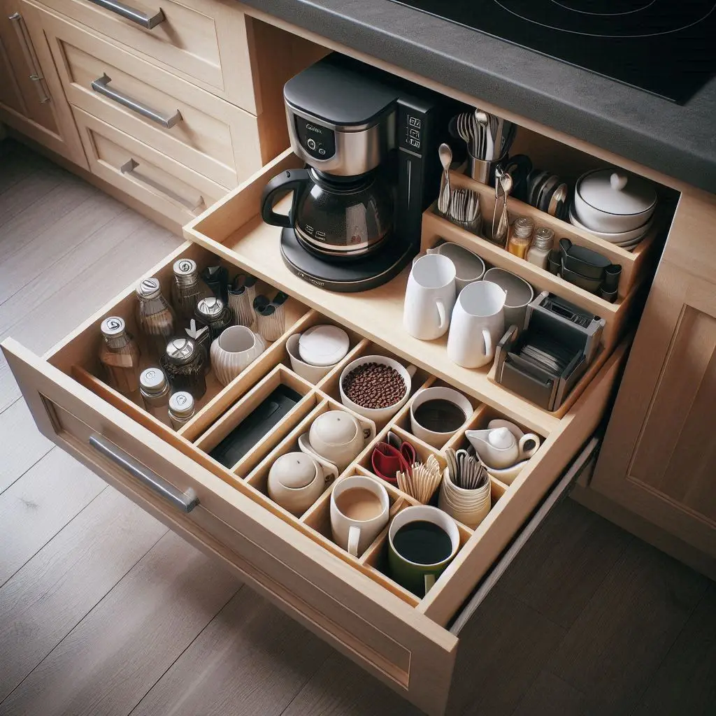 18 Minimalist Coffee Station Ideas for Your Kitchen 17 18 Minimalist Coffee Station Ideas for Your Kitchen