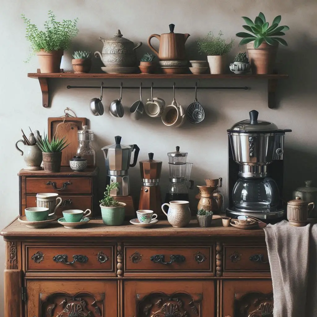 17 Creative Coffee Bar Ideas for Your Home Kitchen