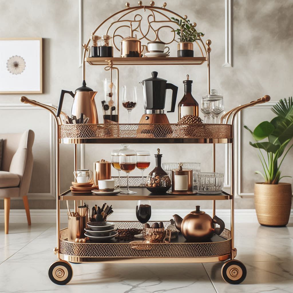 19 Creative Coffee Bar Cabinet Ideas to Organize Your Morning Routine 6 19 Creative Coffee Bar Cabinet Ideas to Organize Your Morning Routine