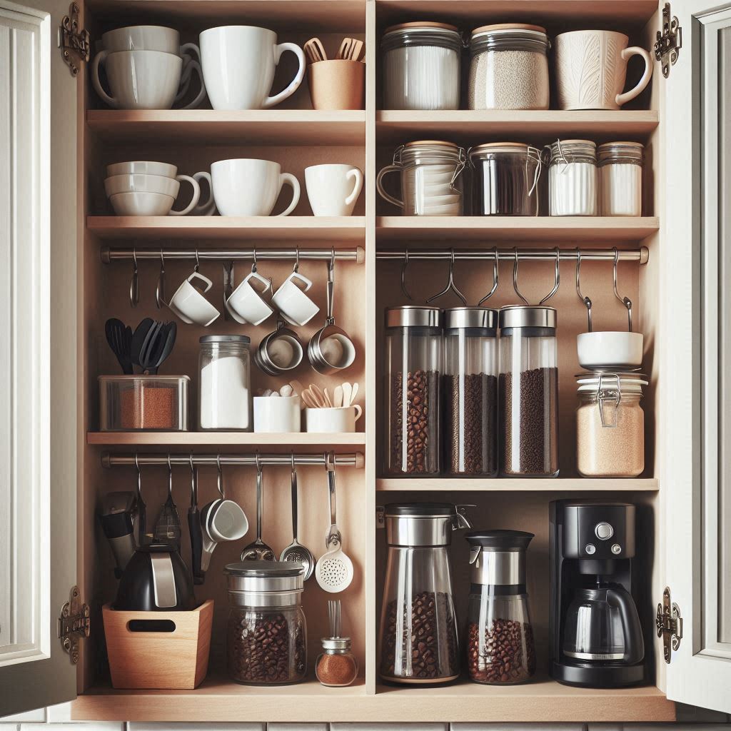 18 Minimalist Coffee Station Ideas for Your Kitchen 19 18 Minimalist Coffee Station Ideas for Your Kitchen